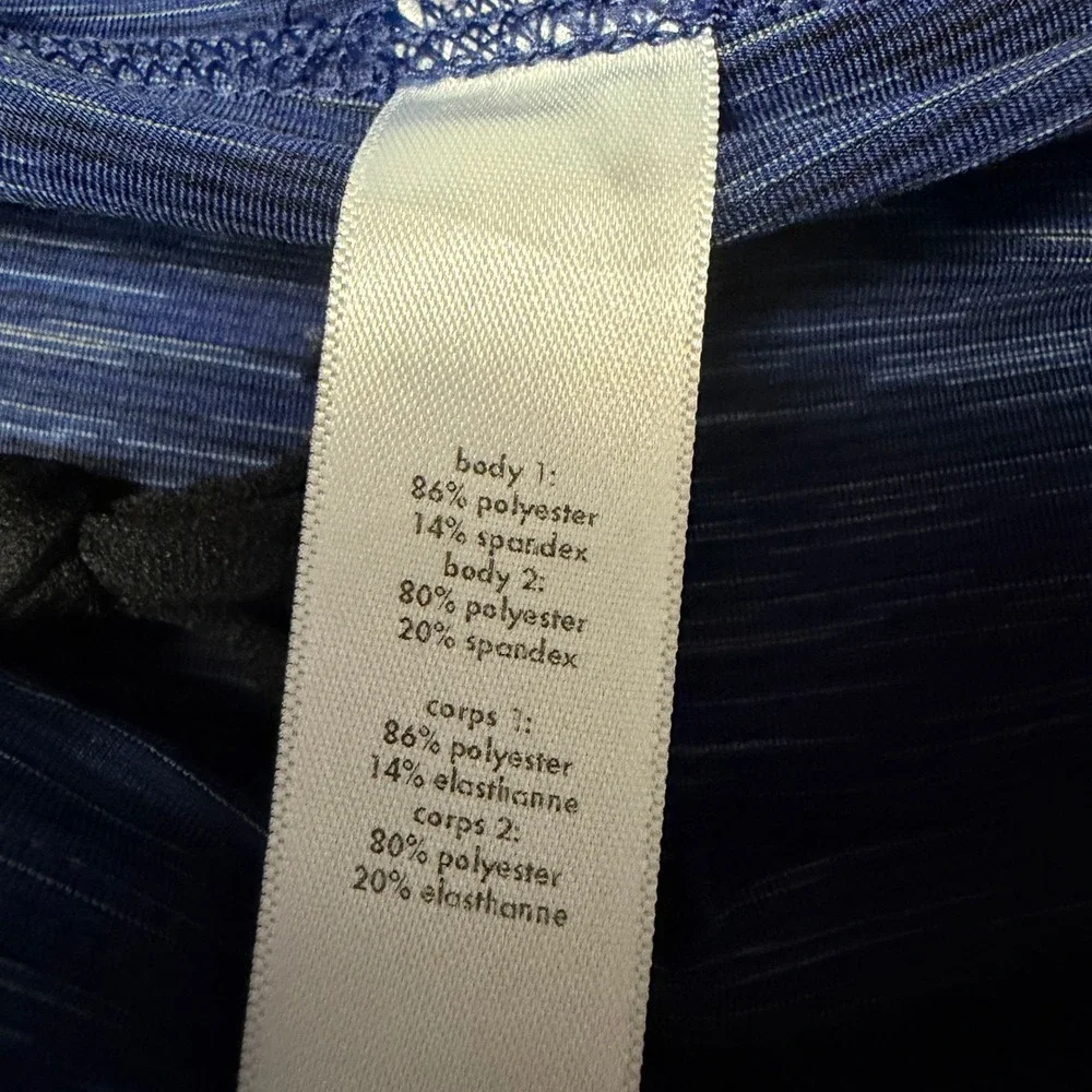 Lucy Tech Blue Athletic Skort Skirt Shorts Tennis Golf Workout Womens S‎ P 3.5